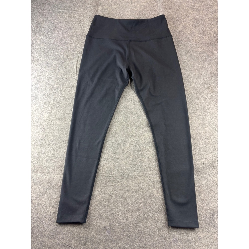 Eden Ruth Black High Waisted Athletic Leggings Yoga Pants Womens XL
